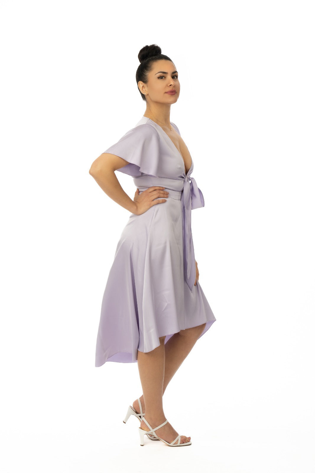 Granada Angel Sleeve Dress