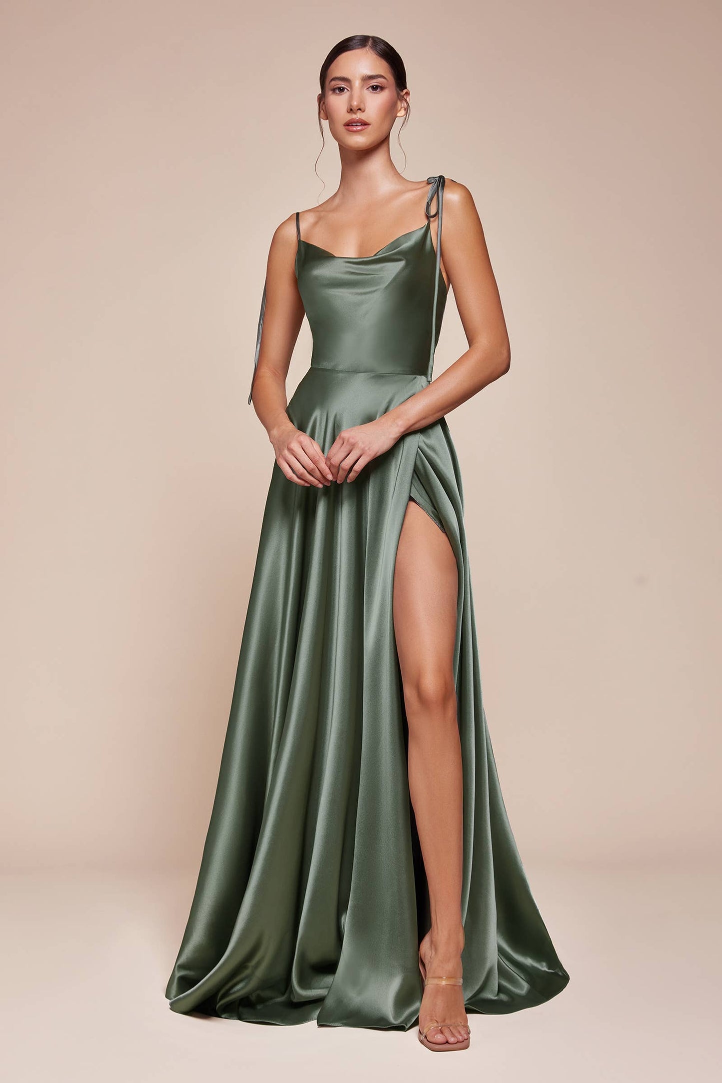 PRE-ORDER Satin A-Line Dress
