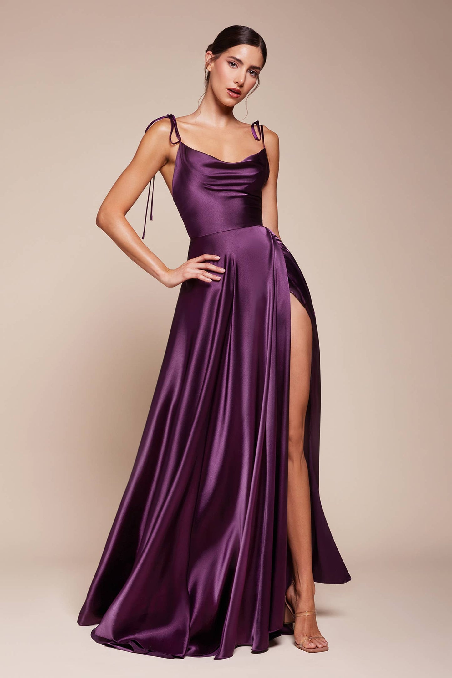 PRE-ORDER Satin A-Line Dress